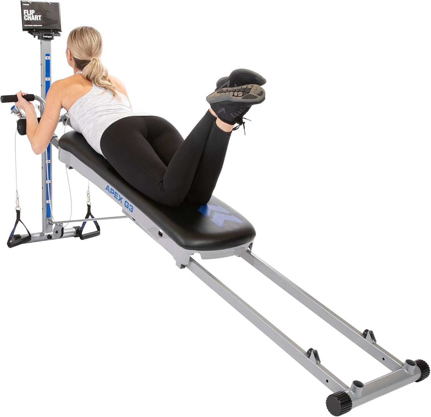 Total Gym APEX Versatile Indoor Home Gym Workout Total Body Strength Training Fitness Equipment