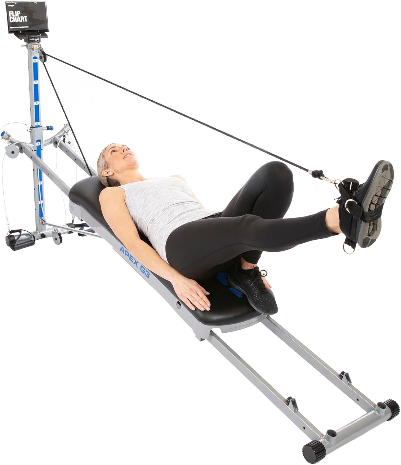 Total Gym APEX Versatile Indoor Home Gym Workout Total Body Strength Training Fitness Equipment