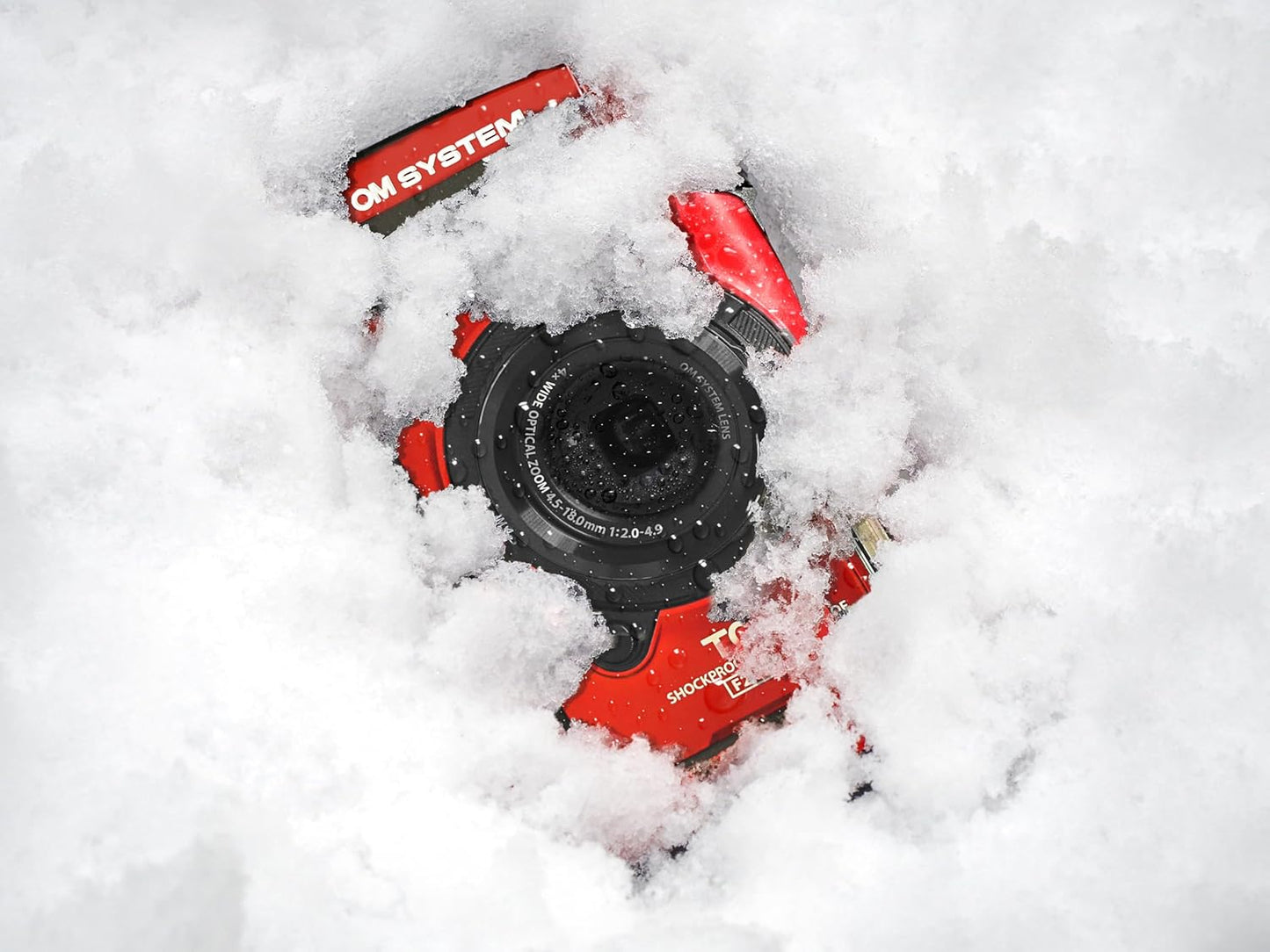 OM SYSTEM Tough TG-7 Black Digital Camera, 12MP, Waterproof, Shockproof, Underwater and Macro Shooting Modes, high speed image sensor, 4K Video, 4x-wide-angle zoom (successor Olympus TG-6)