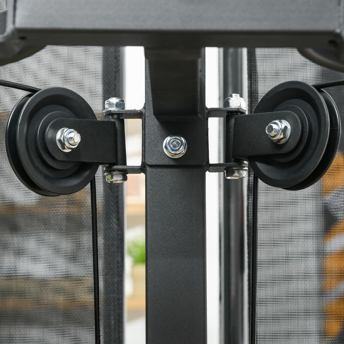 SPORTNOW Multi Gym Workout Station with 65kg Weight Stack, Sit Up Bench, Push Up Stand, Dip Station, Adjustable, Full Body Strength Training for Home Gym