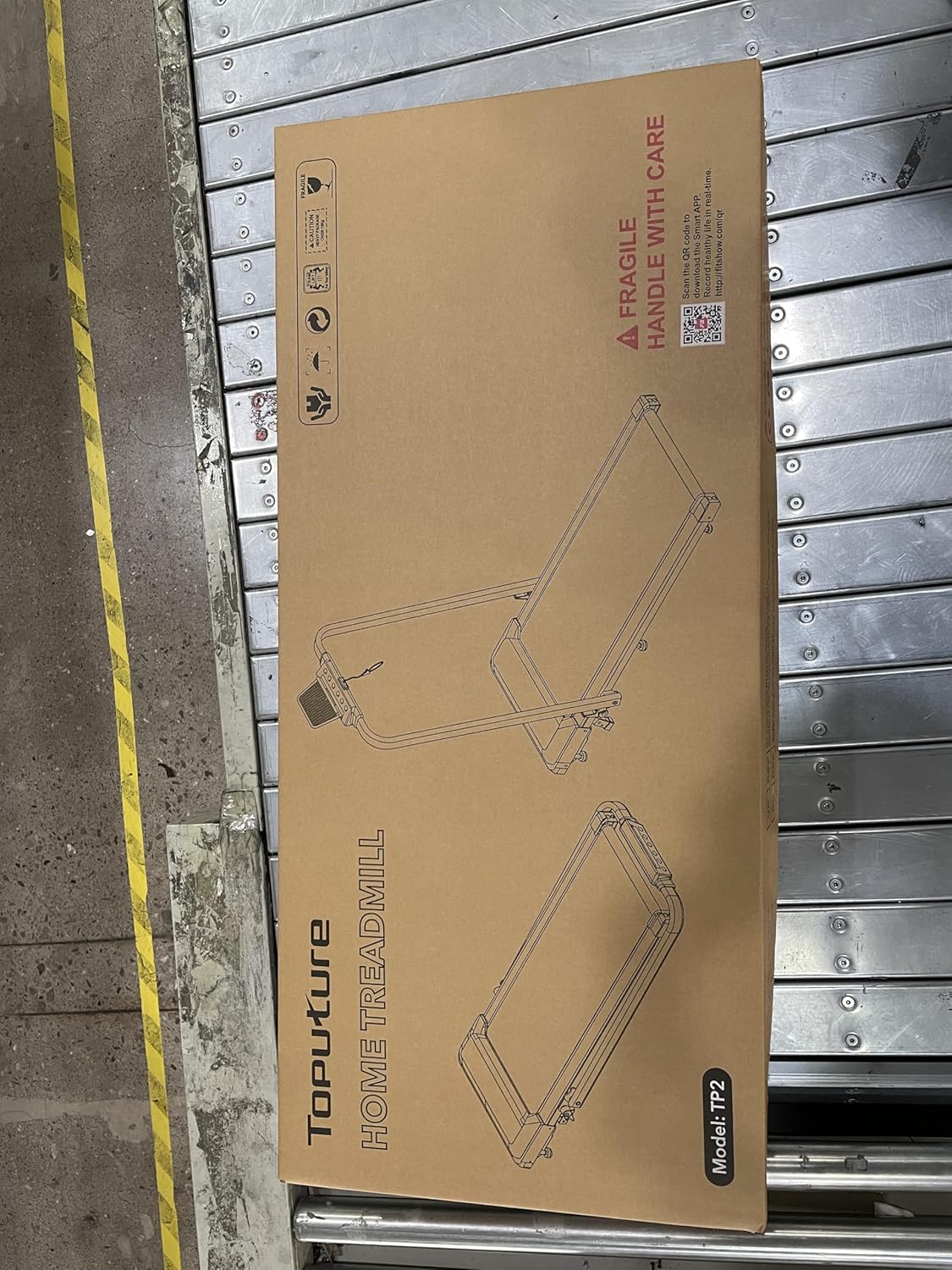 2-in-1 Treadmill, Walking Pad 12 km/hr, 7% Slope, 2.5 HP Electric Folding Treadmill, Extra Large 40 cm, Data Memory Function, App & Remote Control