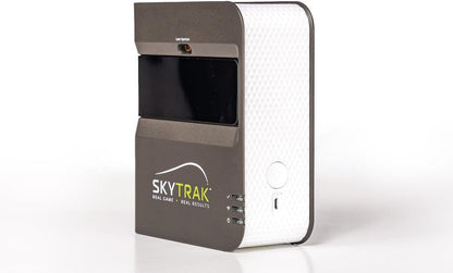 SkyTrak Golf Simulator Studio Pro Package Launch Monitor, Metal Protective Case, Enclosure, Simulator Software, Hitting Mat, Projector and Ball Tray - Improve Your Game from Home