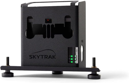 SkyTrak Golf Simulator Studio Pro Package Launch Monitor, Metal Protective Case, Enclosure, Simulator Software, Hitting Mat, Projector and Ball Tray - Improve Your Game from Home