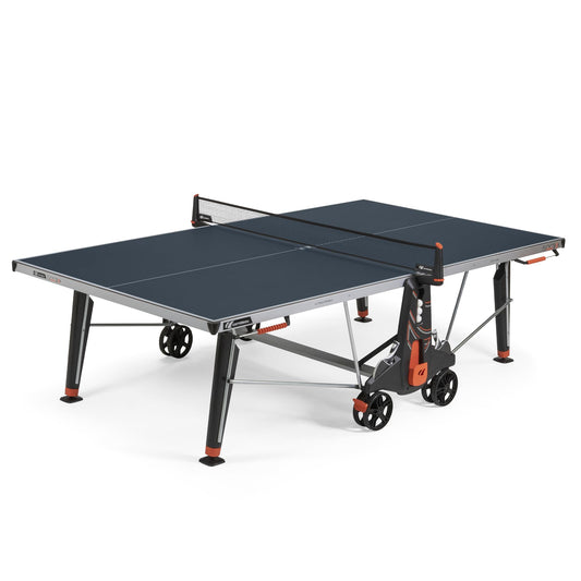 Cornilleau - 500X Performance Outdoor Table and Functional – 6mm Laminated Top – Foldable – Weatherproof – Durable – Black or Blue