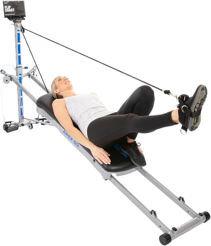 Total Gym APEX Versatile Indoor Home Gym Workout Total Body Strength Training Fitness Equipment