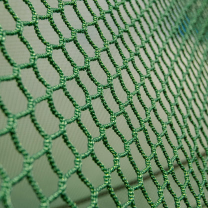 FORB Freestanding Golf Cage & Net - 10ft x 10ft x 10ft | Home Driving Range – Professional Outdoor High Impact Hitting Cage | Premium Netting + Impact Panel & Strong Poles